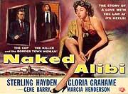 Naked alibi in the gangster movie database